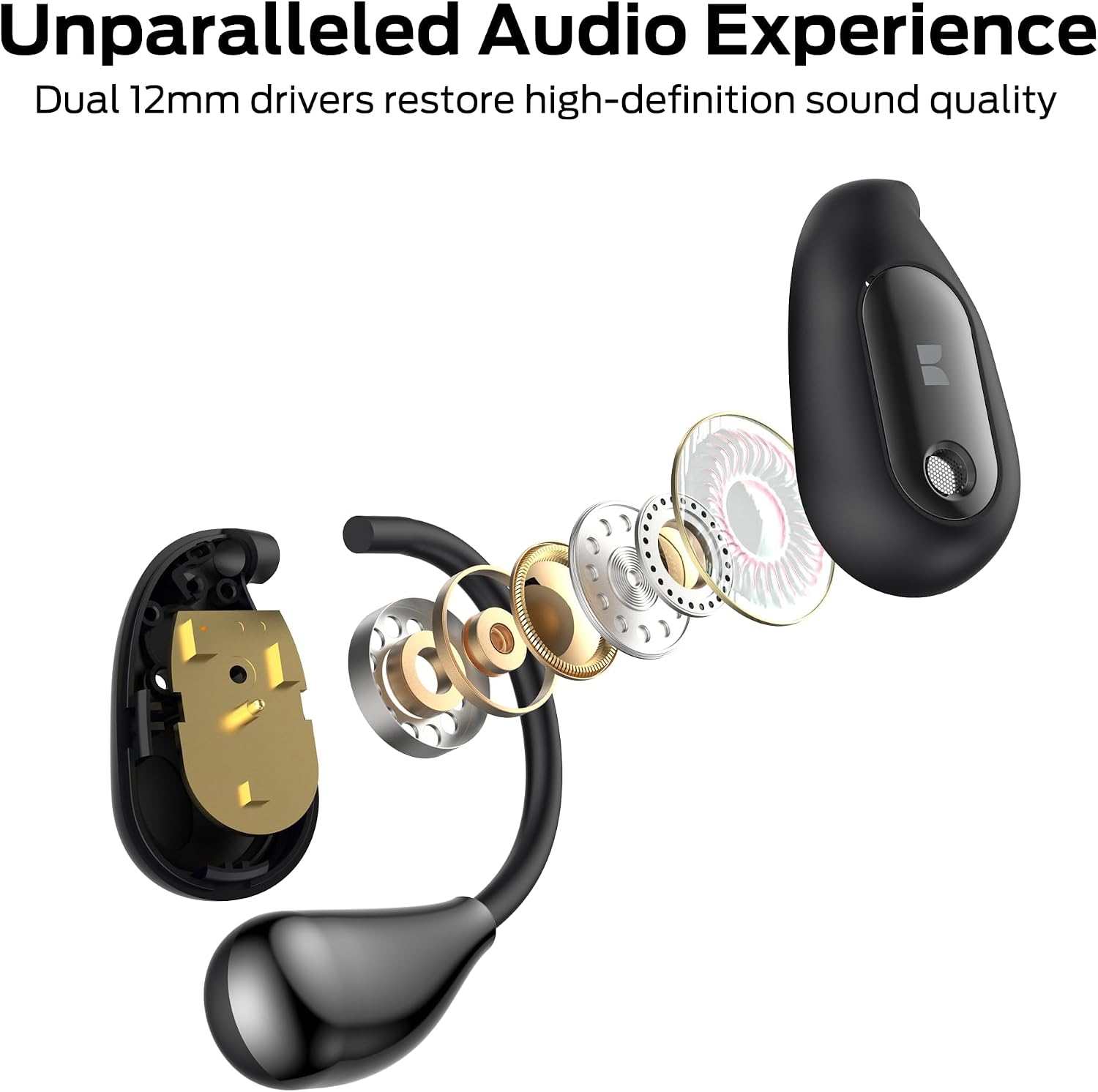 Detalle de Monster AC210 E29 Open-Ear Earbuds, Bluetooth 5.4 and IPX5 Water Resistance