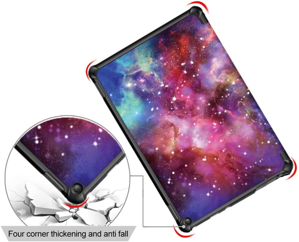 Thumbnail 6 de Tri-Fold Case for H 10 Tablet (13th Gen) – 10.1 Inch PC Hard Back Shell with Auto Wake/Sleep and Multi-View Angles