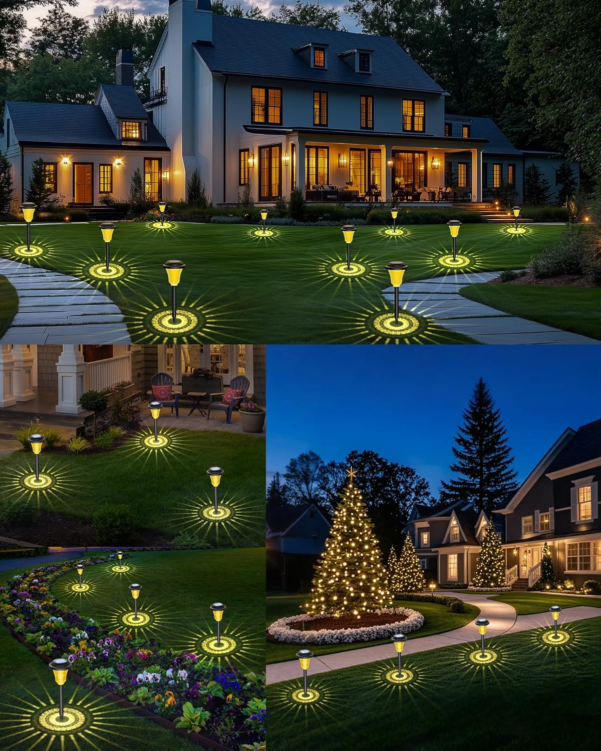 Thumbnail 5 de Wudyfei Solar Lights Outdoor Garden 8 Pack – LED Solar Pathway Lights