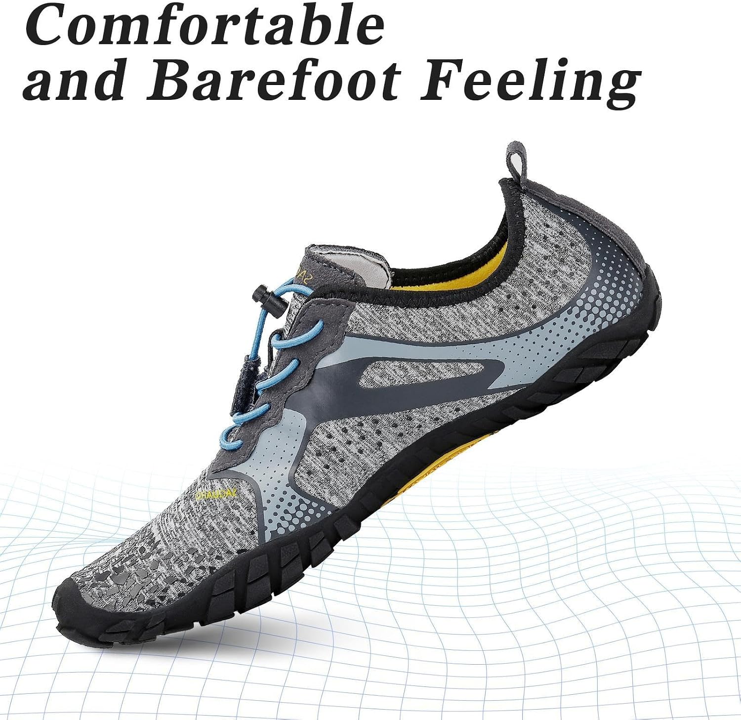 Detalle de SAGUARO Scarpe Barefoot Minimaliste Uomo Donna per Indoor e Outdoor multisport