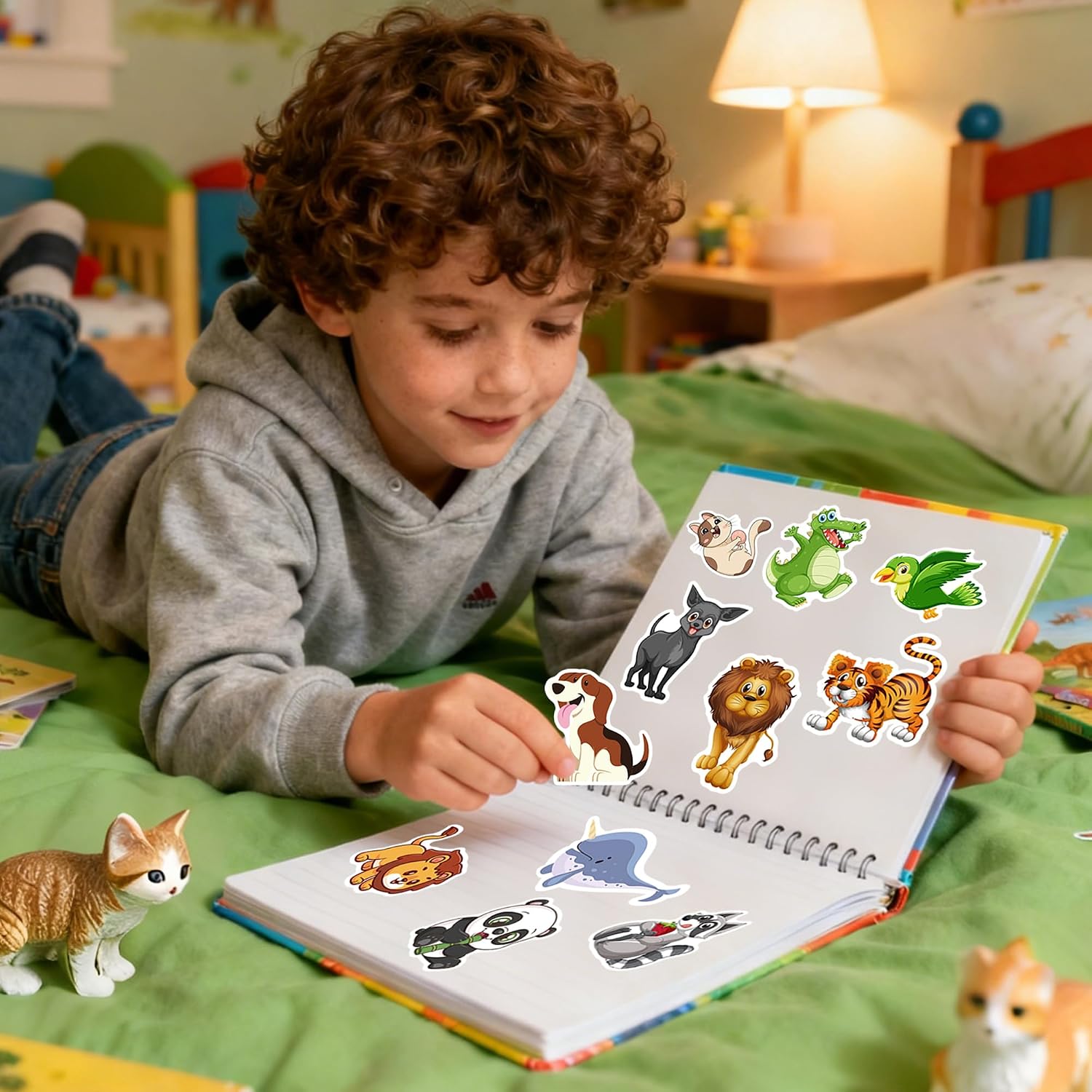 Thumbnail 3 de Animal Stickers, 100-Piece Set