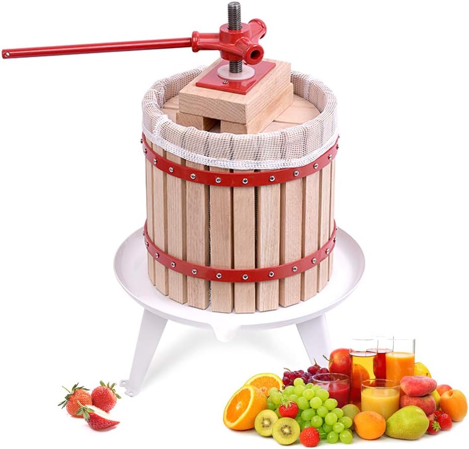 Detalle de Aufun JOD-(HAG8244B-P) fruitpers 12 liter met persdoek