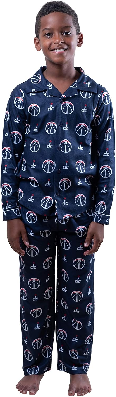 Thumbnail 4 de Ultra Game Youth NBA Official 2-Piece Pajamas Set