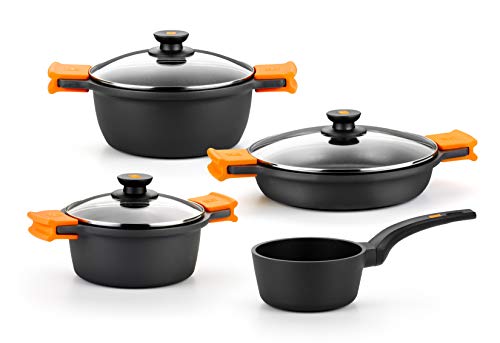 Detalle de BRA Efficient Set de Batería de Cocina 4 Piezas