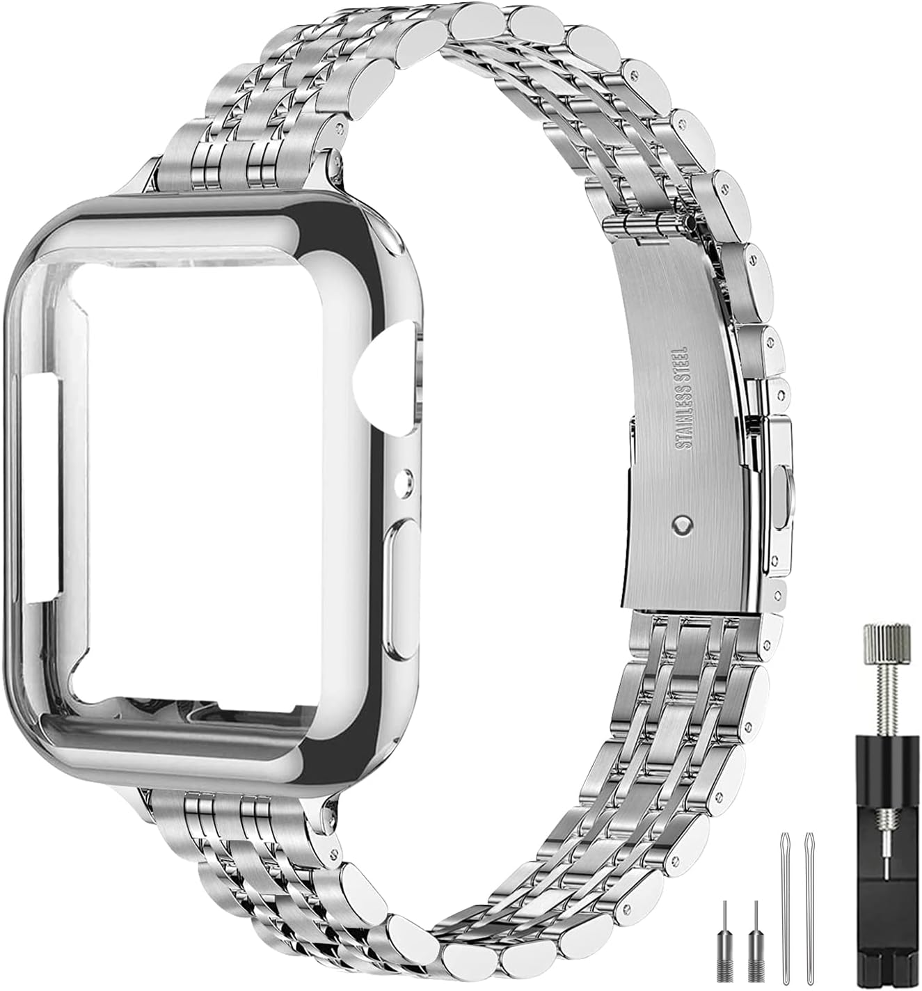 Detalle de QUNDAXI Slim Watch Band for Apple Watch 41mm