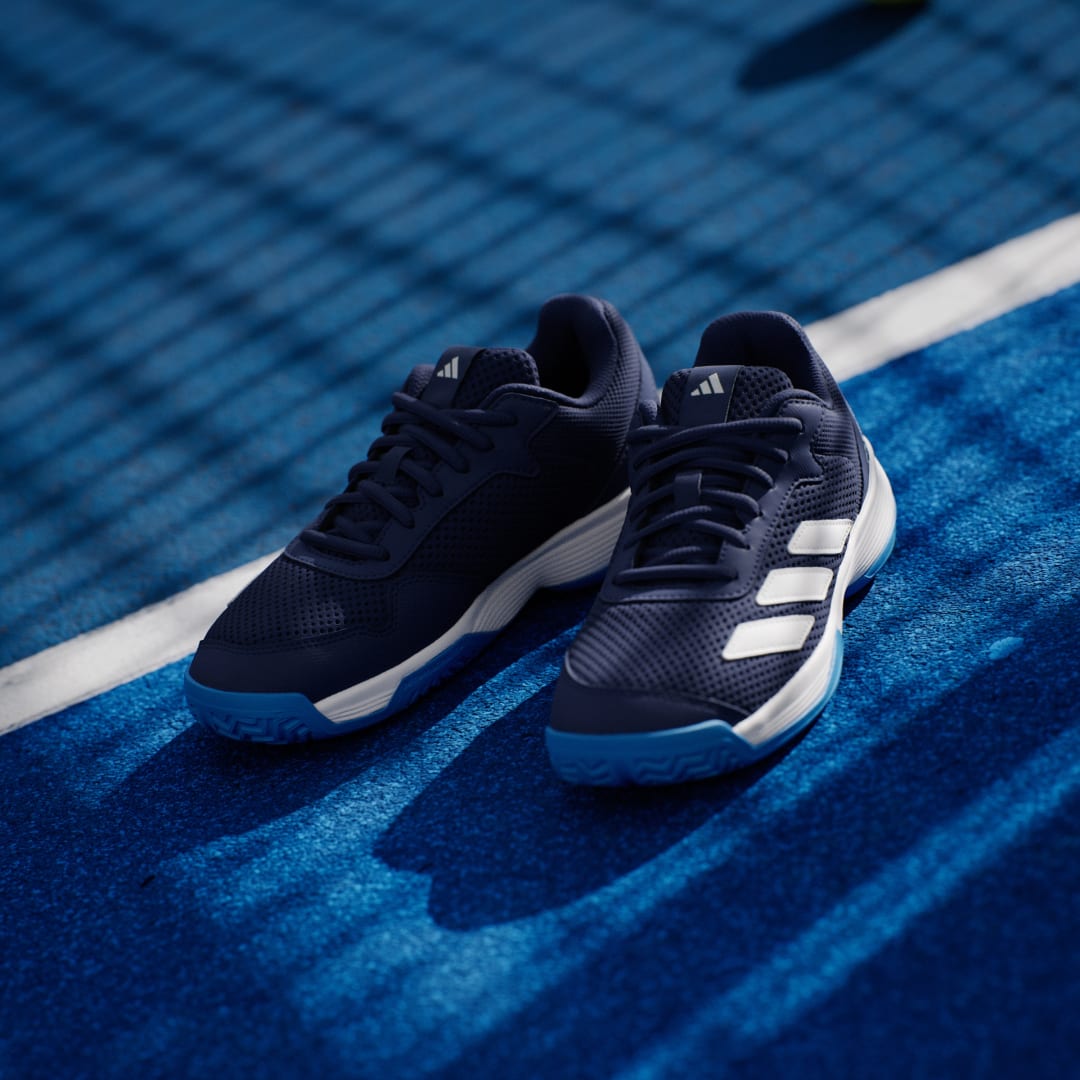 Thumbnail 3 de Zapatilla Courtflash Tennis (Niños) de Adidas – color Azul