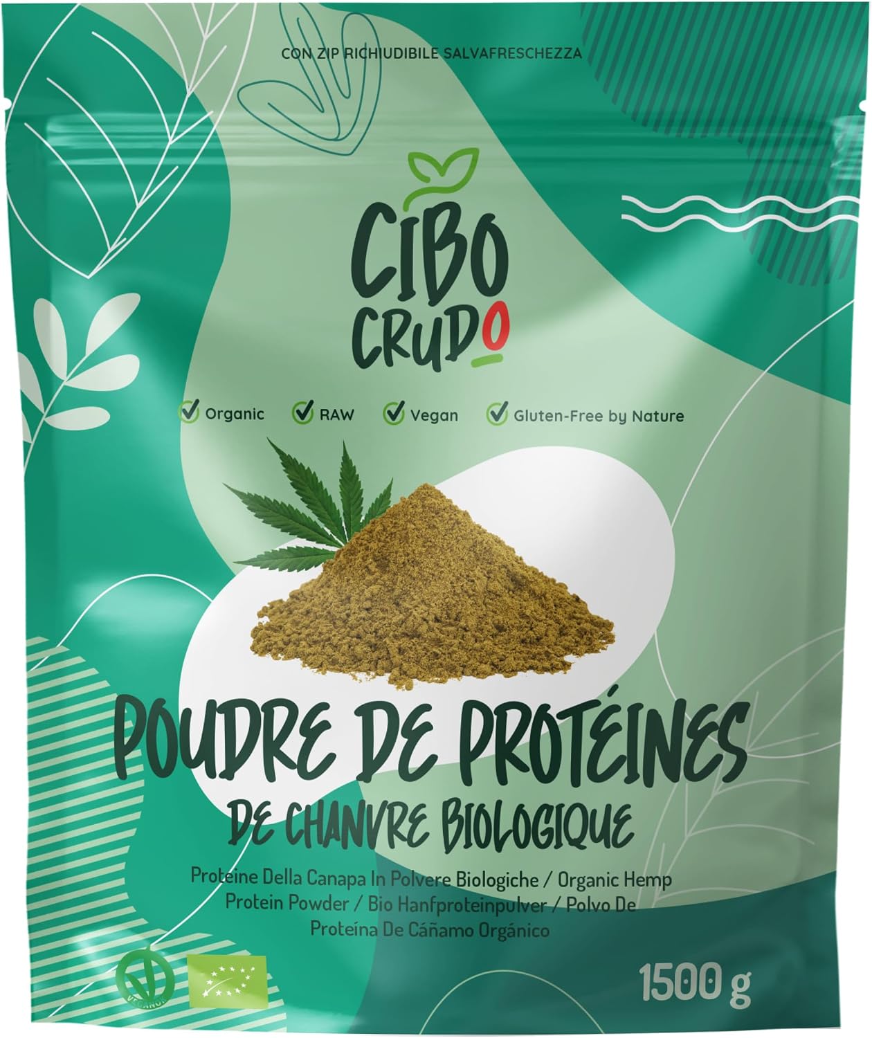 Thumbnail 4 de CIBO CRUDO Proteine de Pois Bio 400g