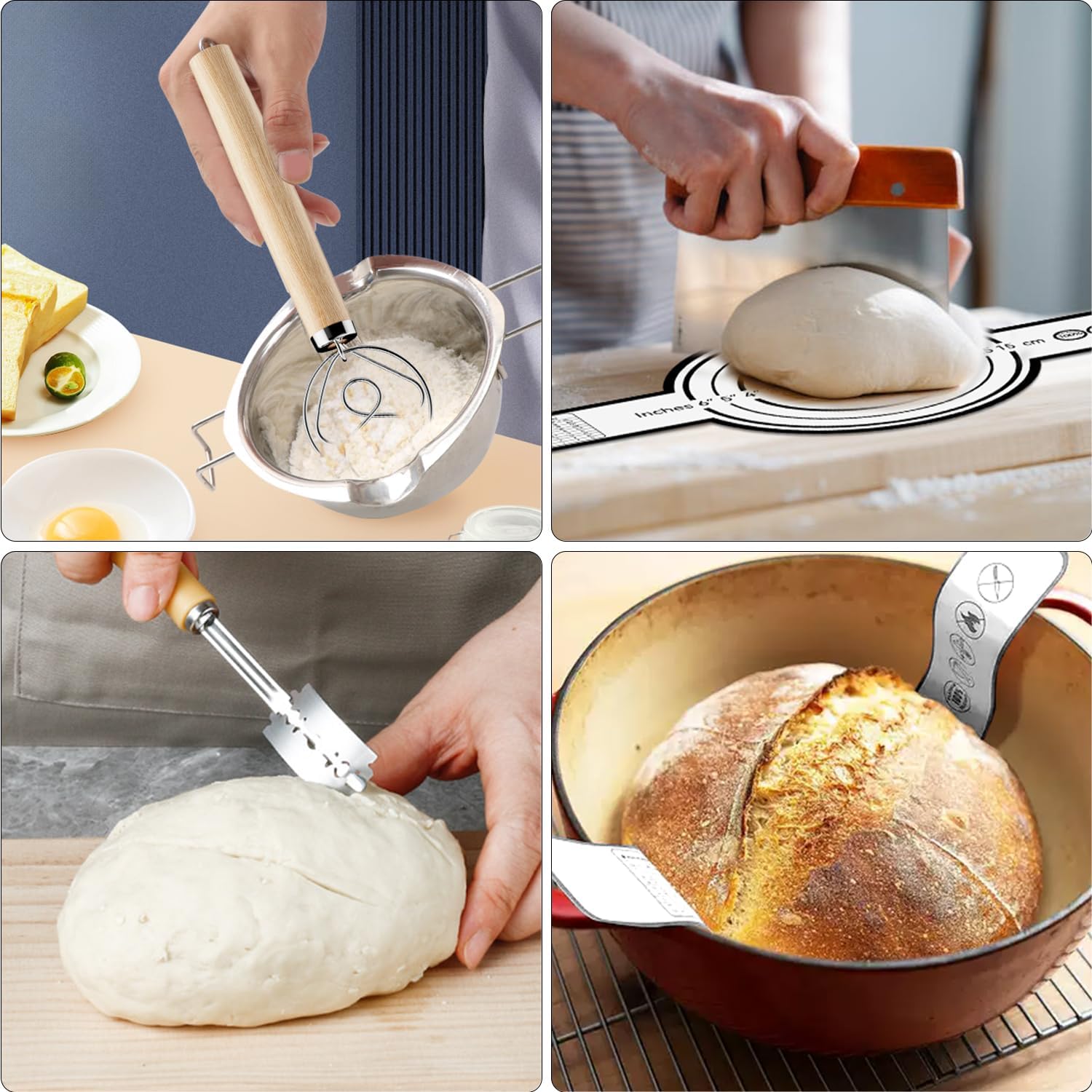 Thumbnail 5 de SZZJKJ Sourdough Starter Kit 24pcs 🍞