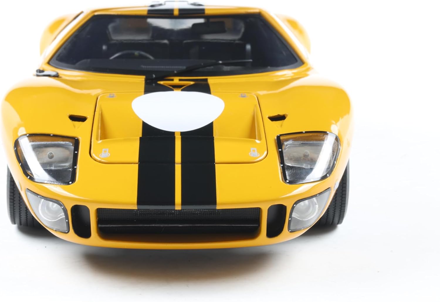 Thumbnail 1 de Solido Ford GT40 MK.1 1968, żółty metalowy model kolekcjonerski 1:18