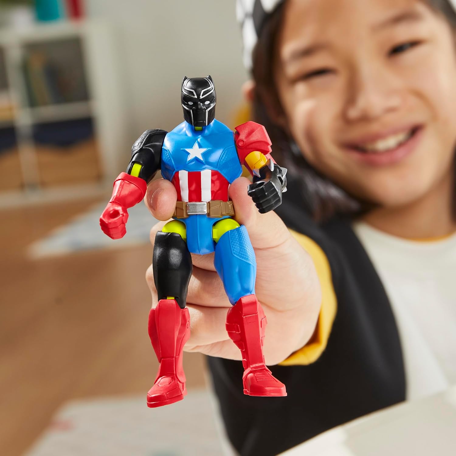 Thumbnail 7 de Avengers MixMashers Marvel Black Panther Figura de Acción 🐾