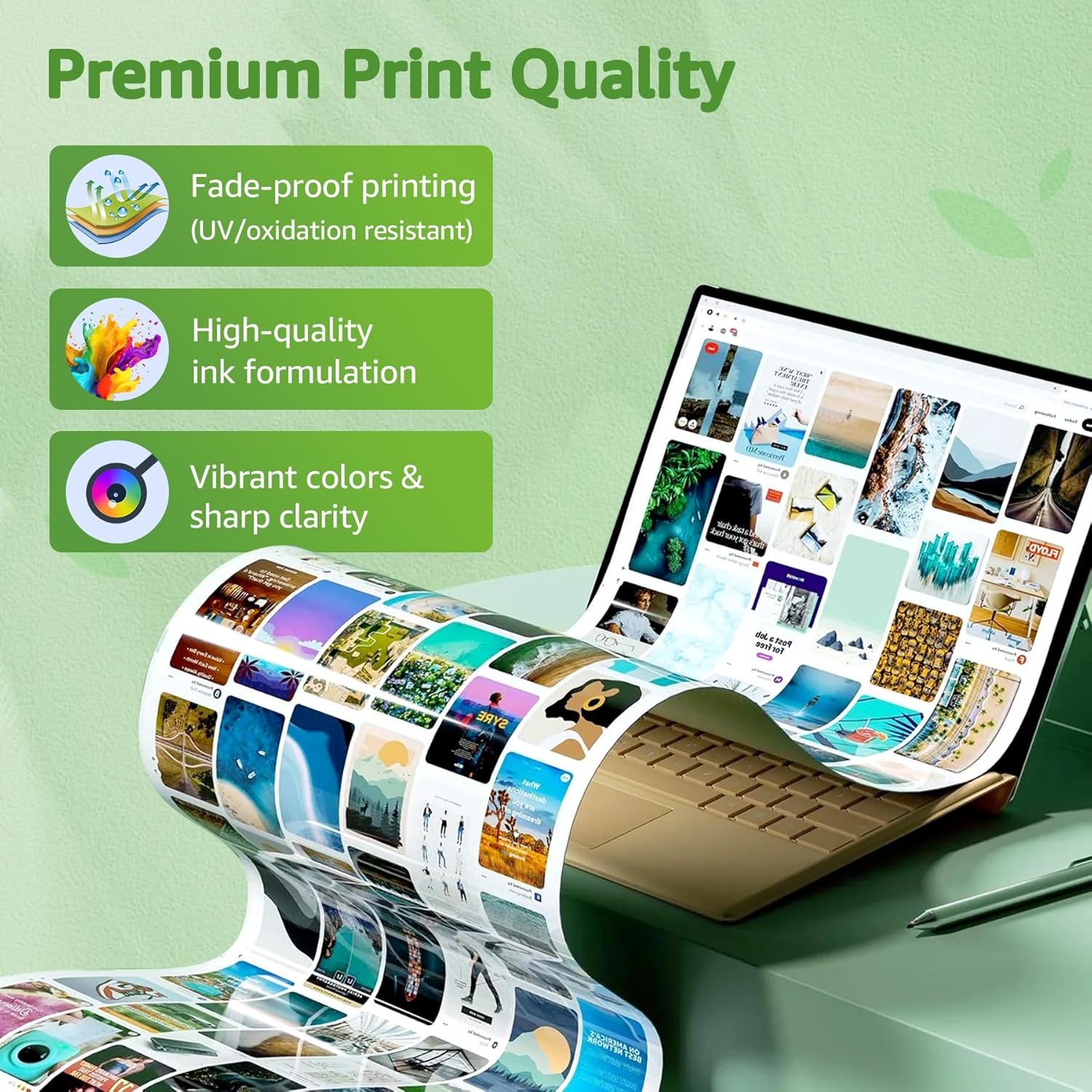 Thumbnail 2 de GREENSKY 104 Farbstofftinte Multipack kompatibel mit Epson 104 für EcoTank ET-2870/ET-4800 (5P)