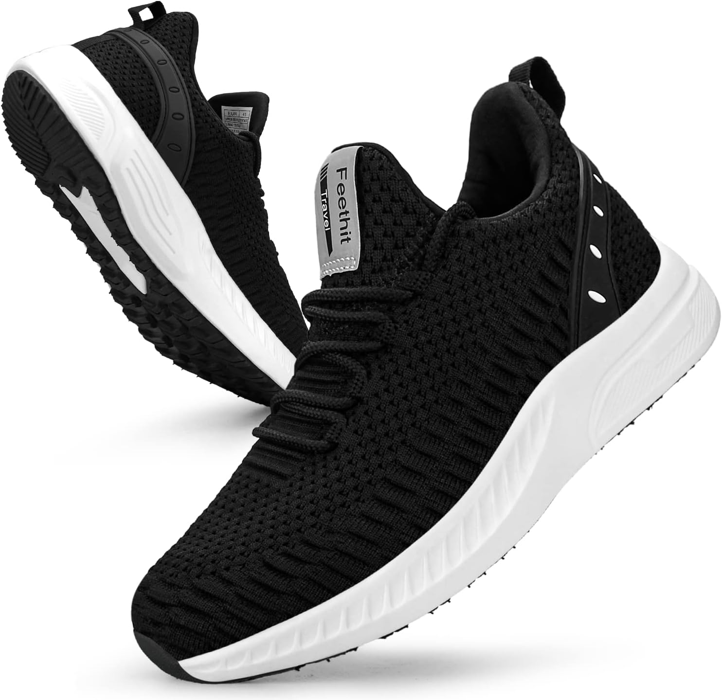 Thumbnail 6 de Feethit Donna scarpe sportive traspiranti con memory foam per corsa, jogging e passeggio