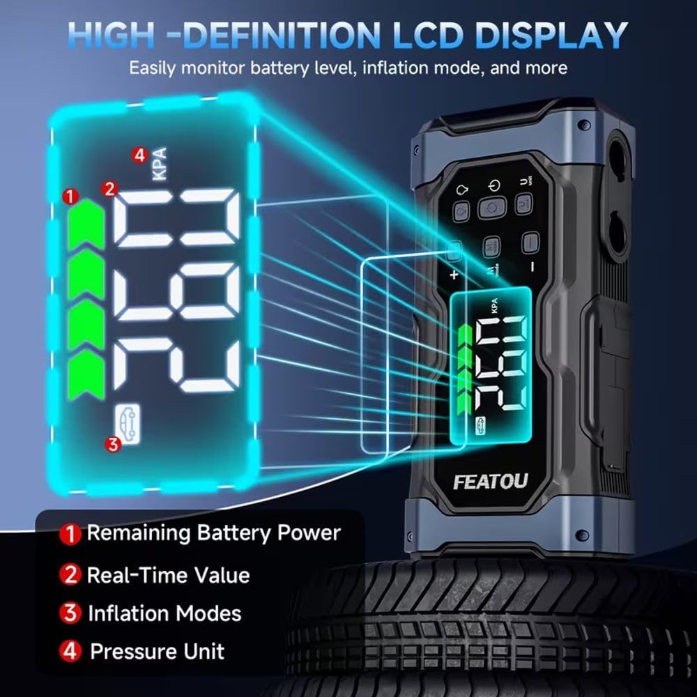 Thumbnail 6 de EV Car Essential 8000A Jump Starter