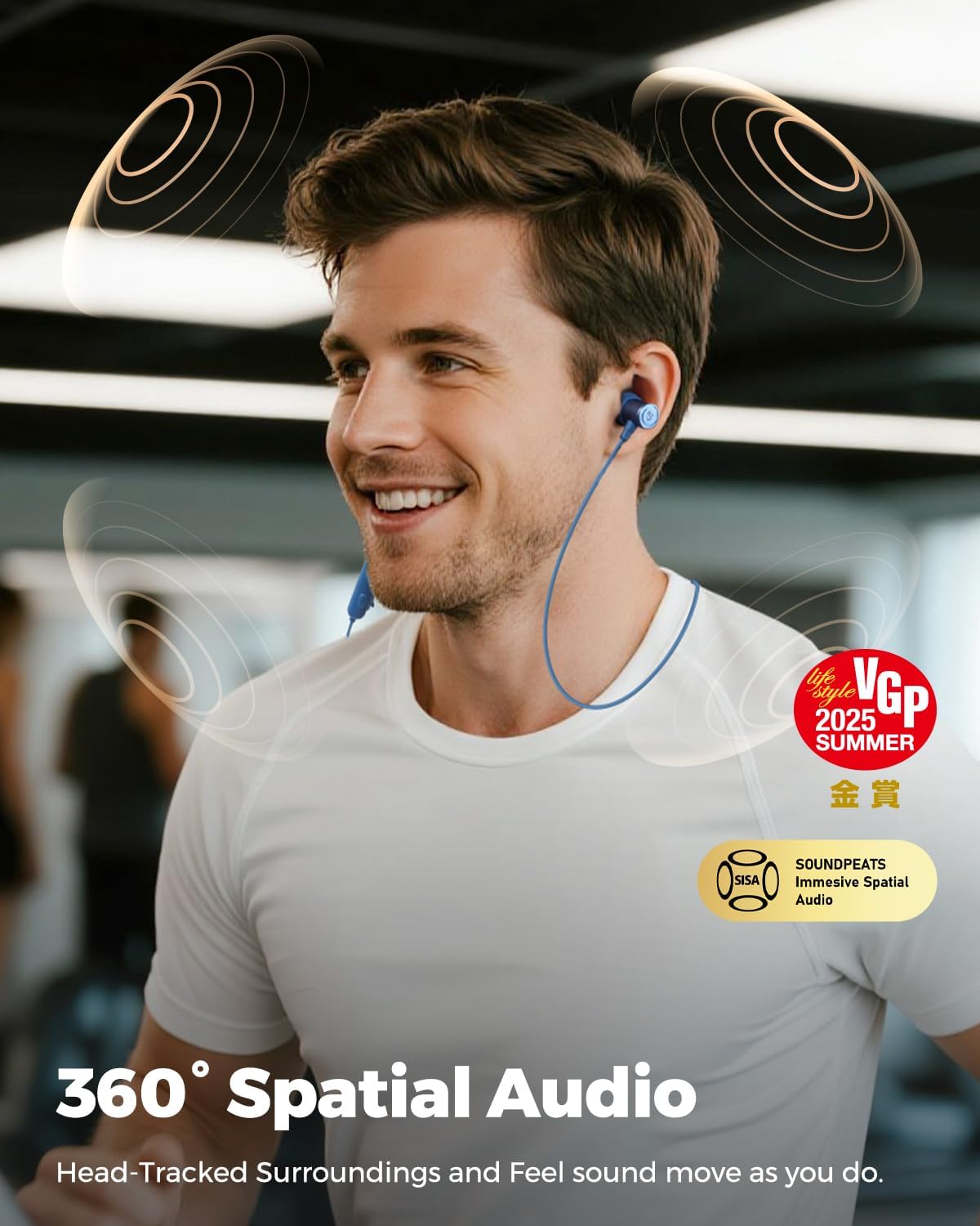 Thumbnail 6 de SoundPEATS Q40 HD Neckband: Hi-Res LDAC Wireless Earphones for Active Lifestyles