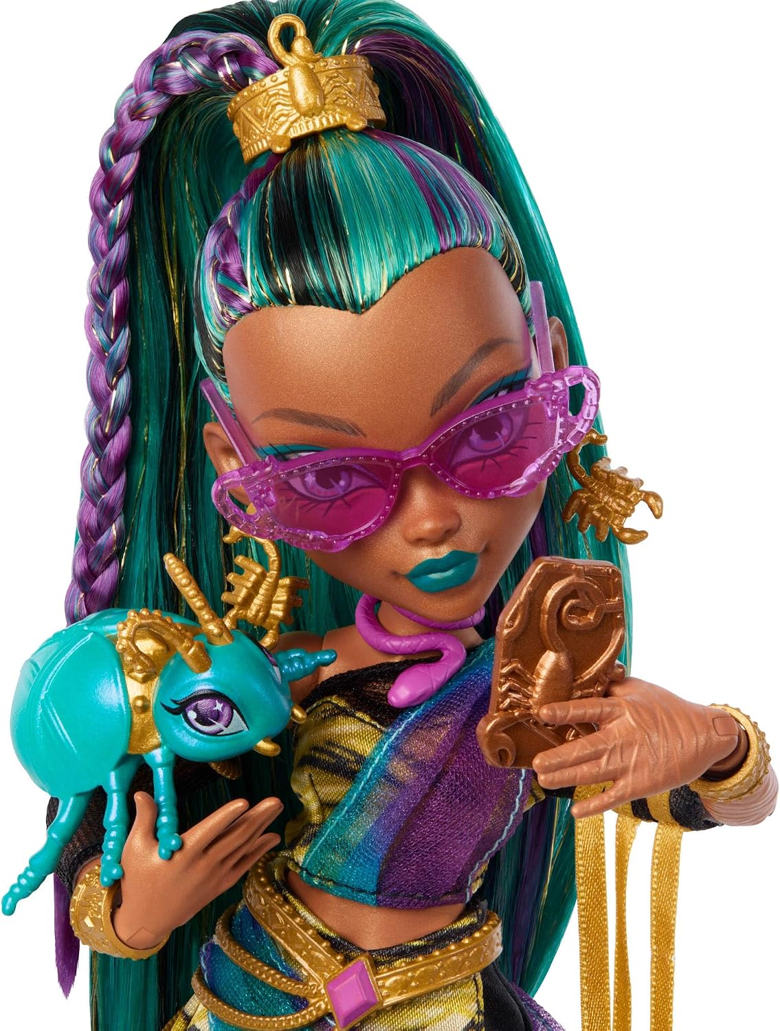 Detalle 2 de Monster High Nefera De Nile bambola 4+ anni
