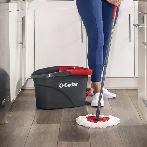 Thumbnail 11 de O-Cedar EasyWring Microfiber Spin Mop with Bucket System
