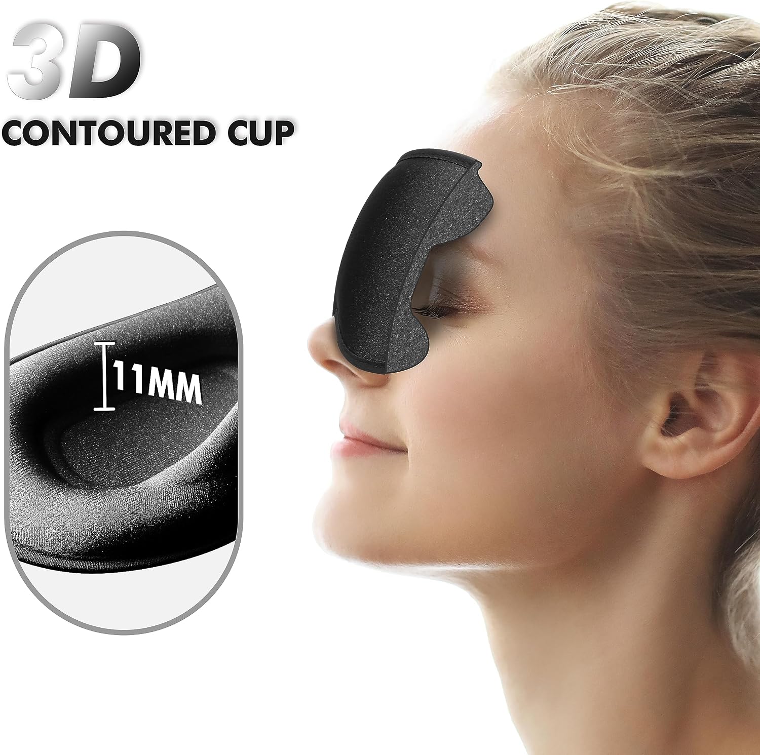 Detalle 2 de Sleep Mask with 3D Contours