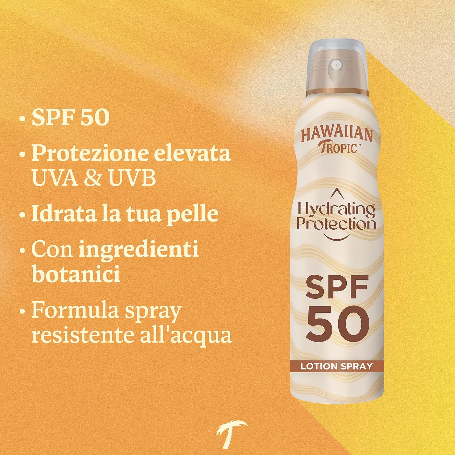 Thumbnail 1 de Hawaiian Tropic Spray Solare Protettivo Idratante SPF 50 – 220 ml, profumo tropicale