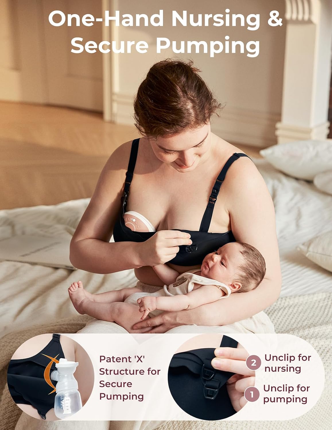 Thumbnail 2 de momcozy 4-in-1 Pumping Bra