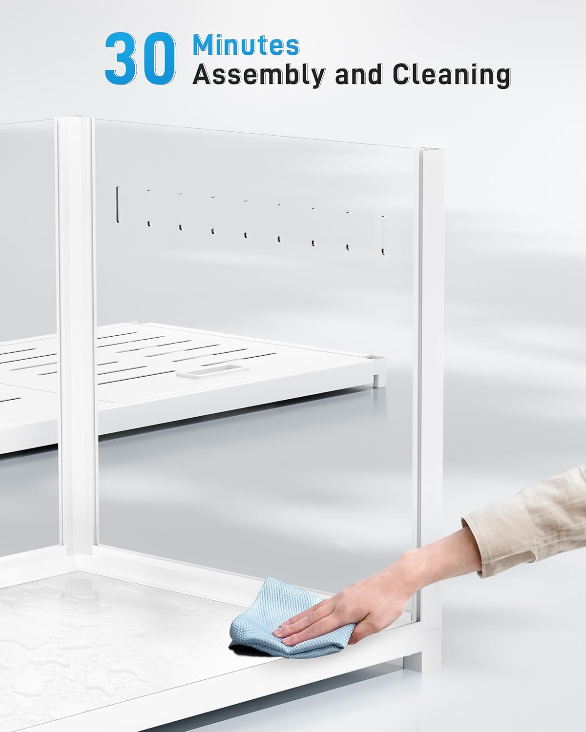 Thumbnail 6 de BUCATSTATE Hamster Cage 3.0 Large Metal Cage (stackable, top access) for Dwarf & Syrian hamsters