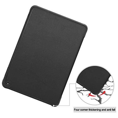 Thumbnail 7 de ODQQDO Fire HD 8 & 8 Plus Tablet Case with Trifold Stand and Auto Sleep/Wake (Black)