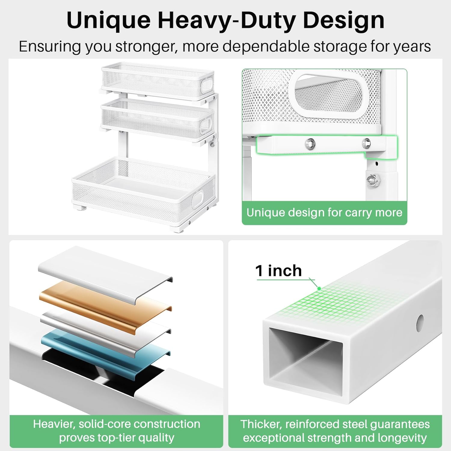 Thumbnail 6 de Kitstorack Under-Sink Organizer, 3-Tier