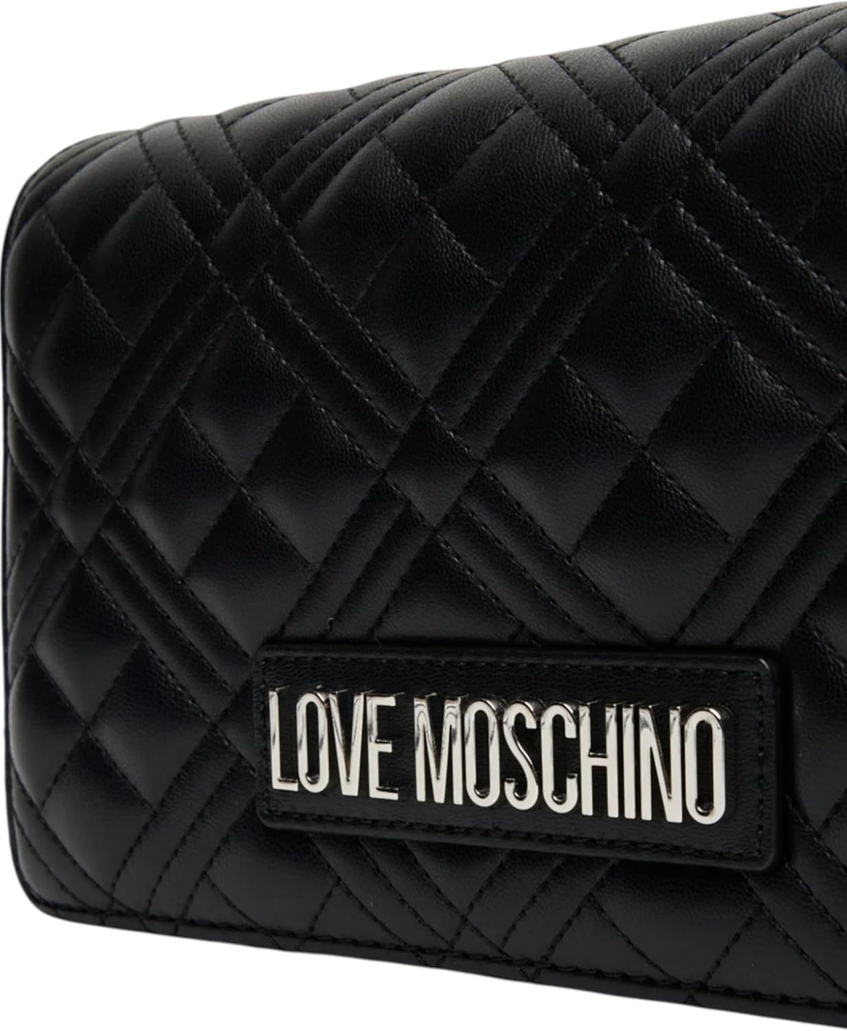 Thumbnail 3 de Love Moschino QUILTED PU SCHWARZ+GALV.NIKEL – Polyester/PU‐Tasche mit quilting und Nickelhardware