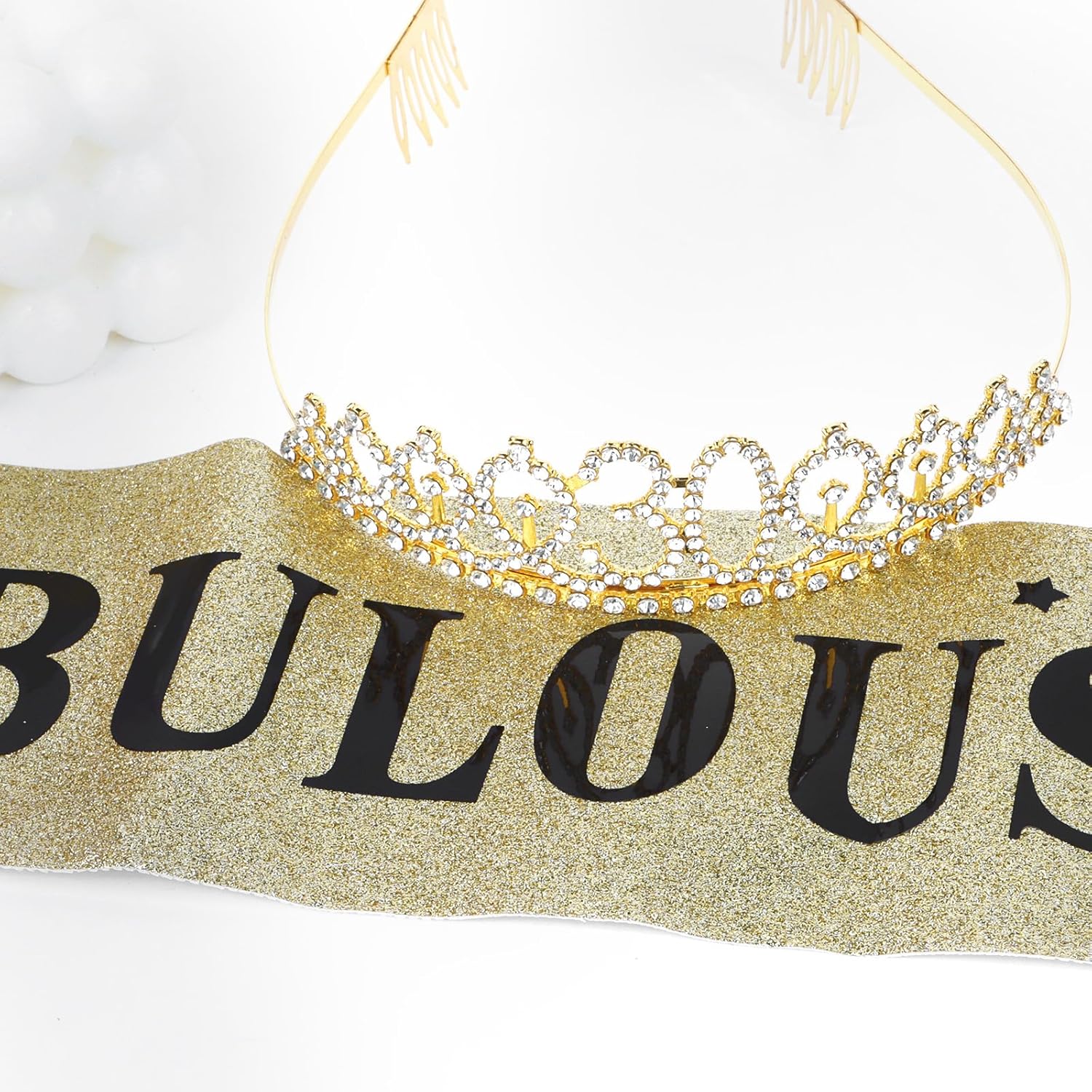 Thumbnail 6 de Oblihumoy Gold 30th Birthday Crown