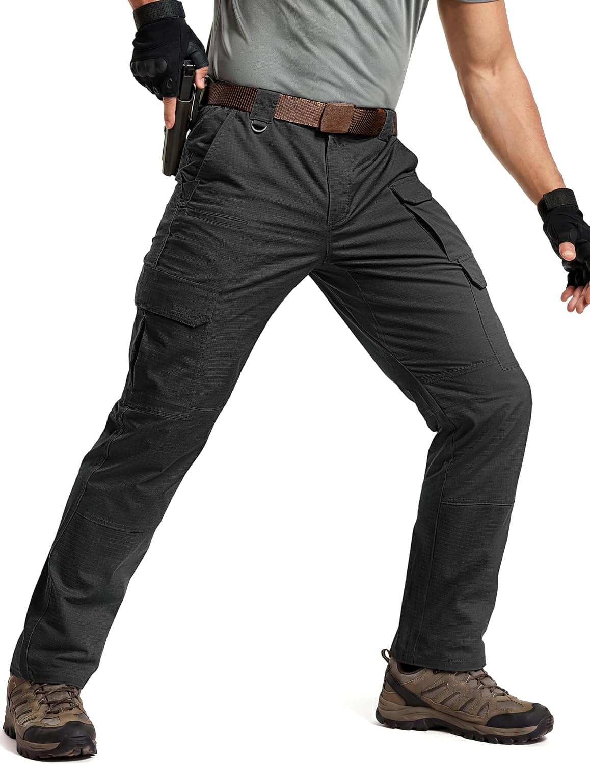 Detalle de TACVASEN Men's Tactical Pants Ripstop