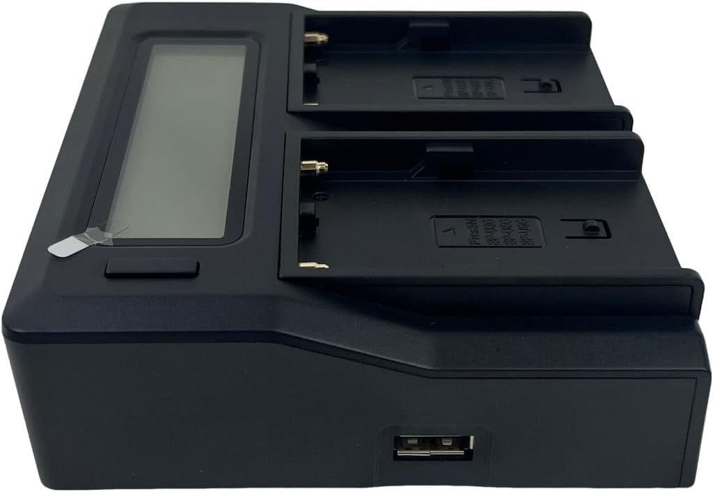 Detalle de Dual LCD Camera Battery Quick Charger for BP-911 to BP-975