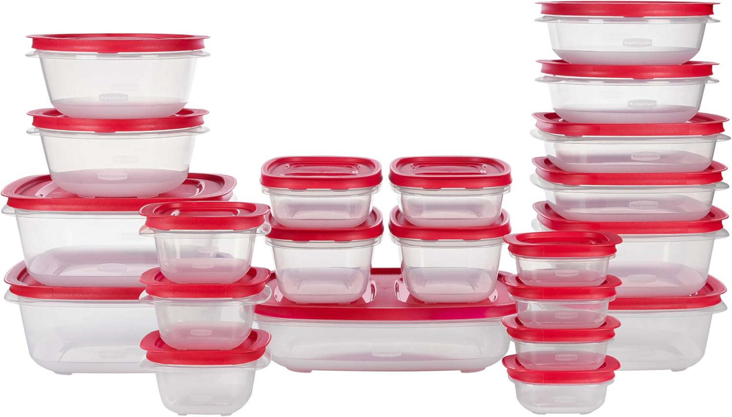 Detalle de Rubbermaid EasyStore 44-Piece Food Containers