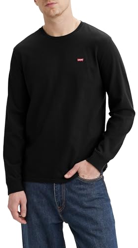 Thumbnail 6 de Levi's Long-Sleeve Original Housemark Tee, camiseta de manga larga para hombre, negra, talla L