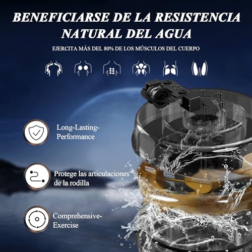 Detalle de ISE Rameur Pliable à Eau 30 kg ⚙