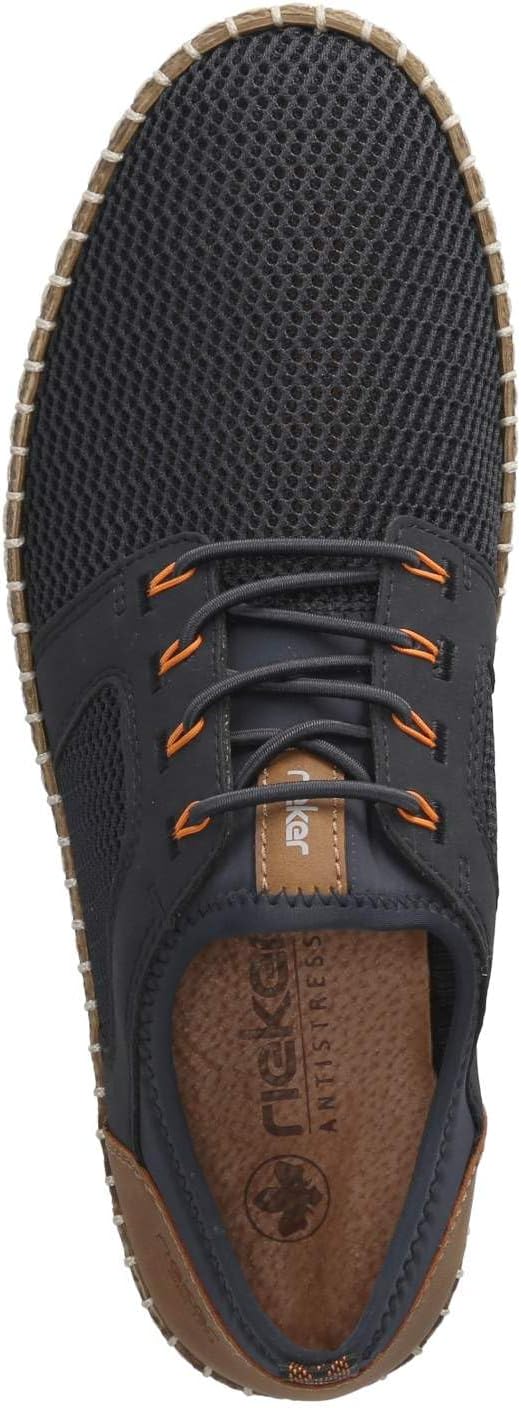 Thumbnail 5 de Rieker Herren Schnürhalbschuh in Grau – bequemer Alltagsschuh mit atmungsaktiven Materialien