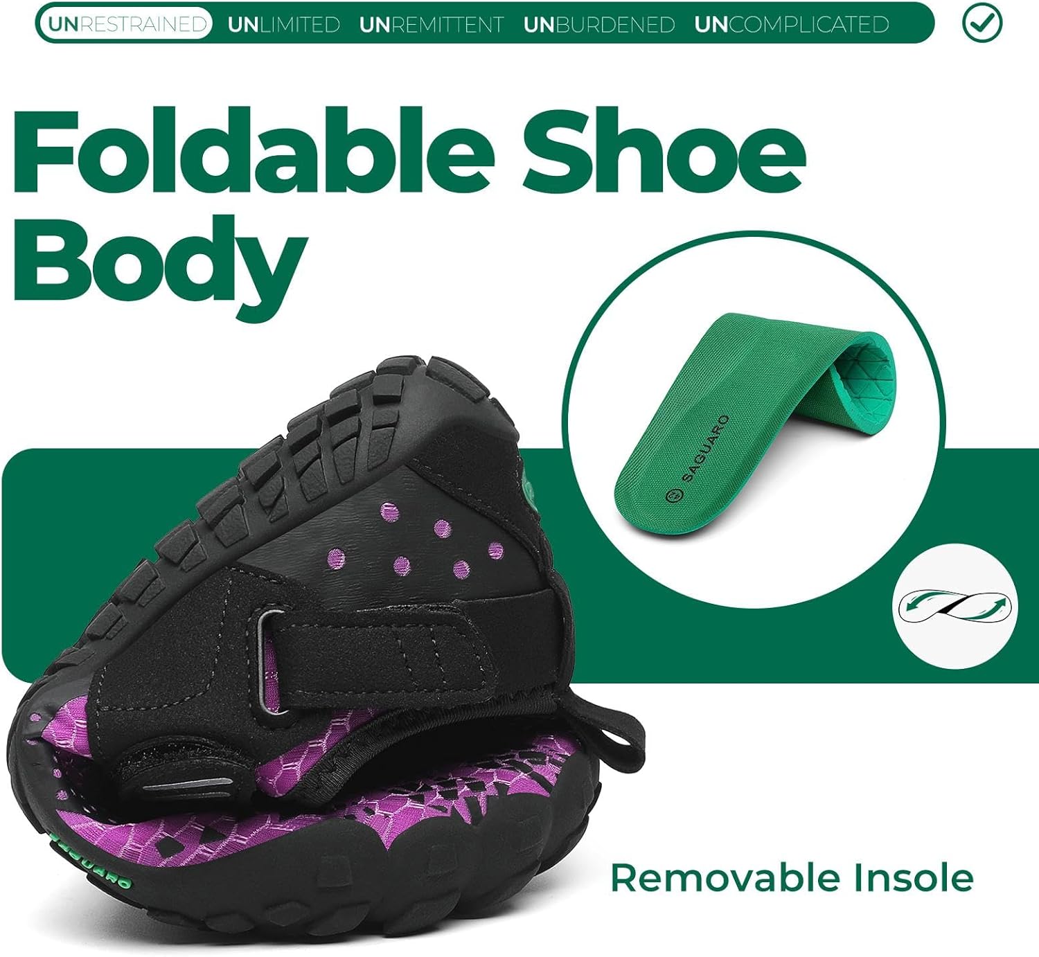 Thumbnail 5 de SAGUARO Scarpe da Trail Running Barefoot Uomo/Donna: camminata naturale con punta ampia