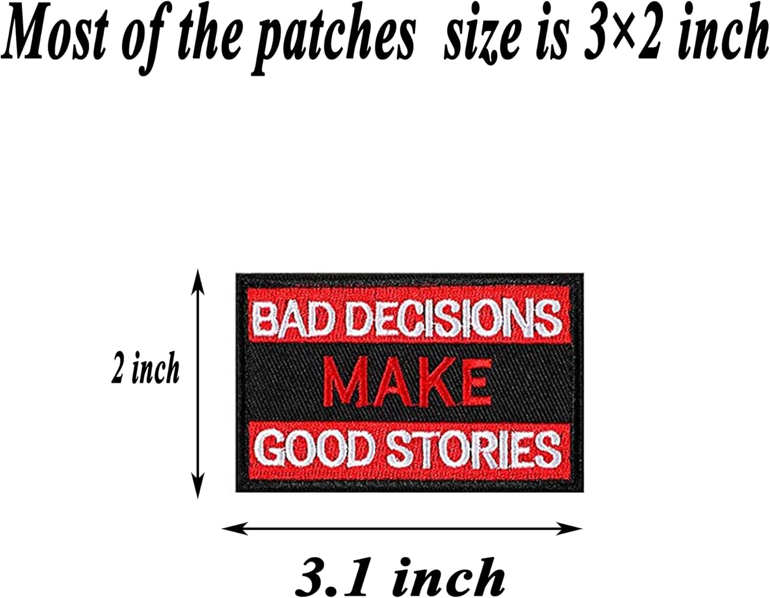Thumbnail 3 de AXEN 20 Pieces Random Tactical Morale Patch Bundle – full embroidered hook & loop patches set