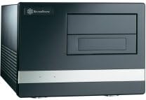 Detalle de SilverStone SST-SG02B-F USB 3.0 – czarna obudowa SFF Micro ATX ze stali
