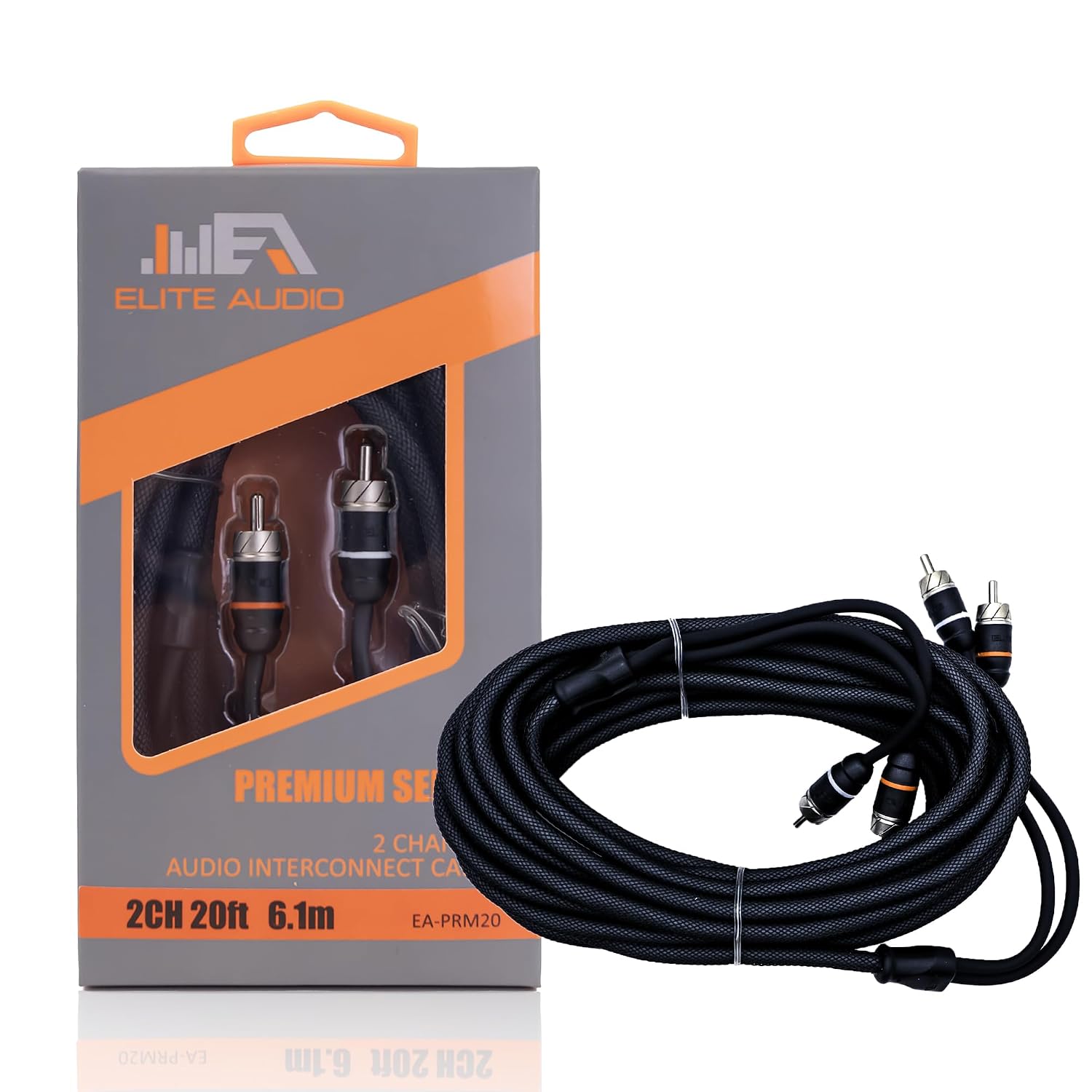Thumbnail 6 de Elite Audio Premium Series 15ft 6-Channel RCA Cable (PRM615)
