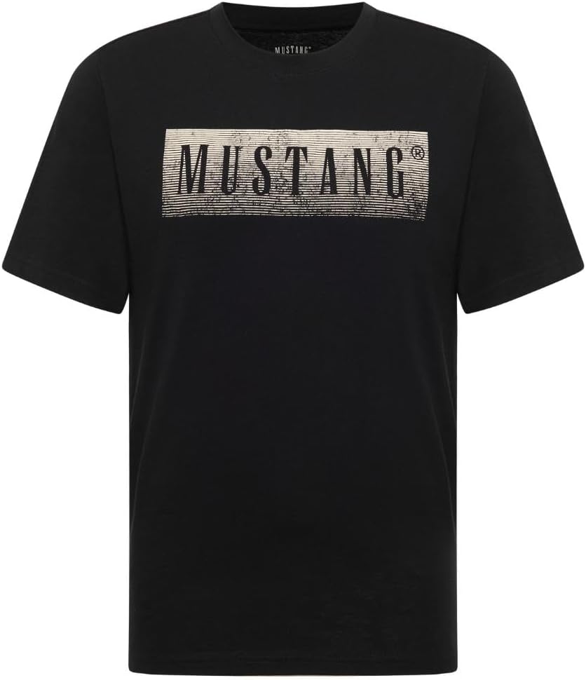 Thumbnail 6 de Mustang Herren Style Austin T-Shirt – Lässiger Schnitt, Bio-Baumwolle, Rundhalsausschnitt