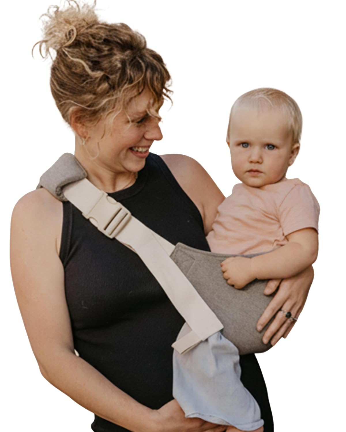 Thumbnail 3 de Hip Baby Wrap Hip Sling Baby Carrier, Orange, Lightweight Hip Seat