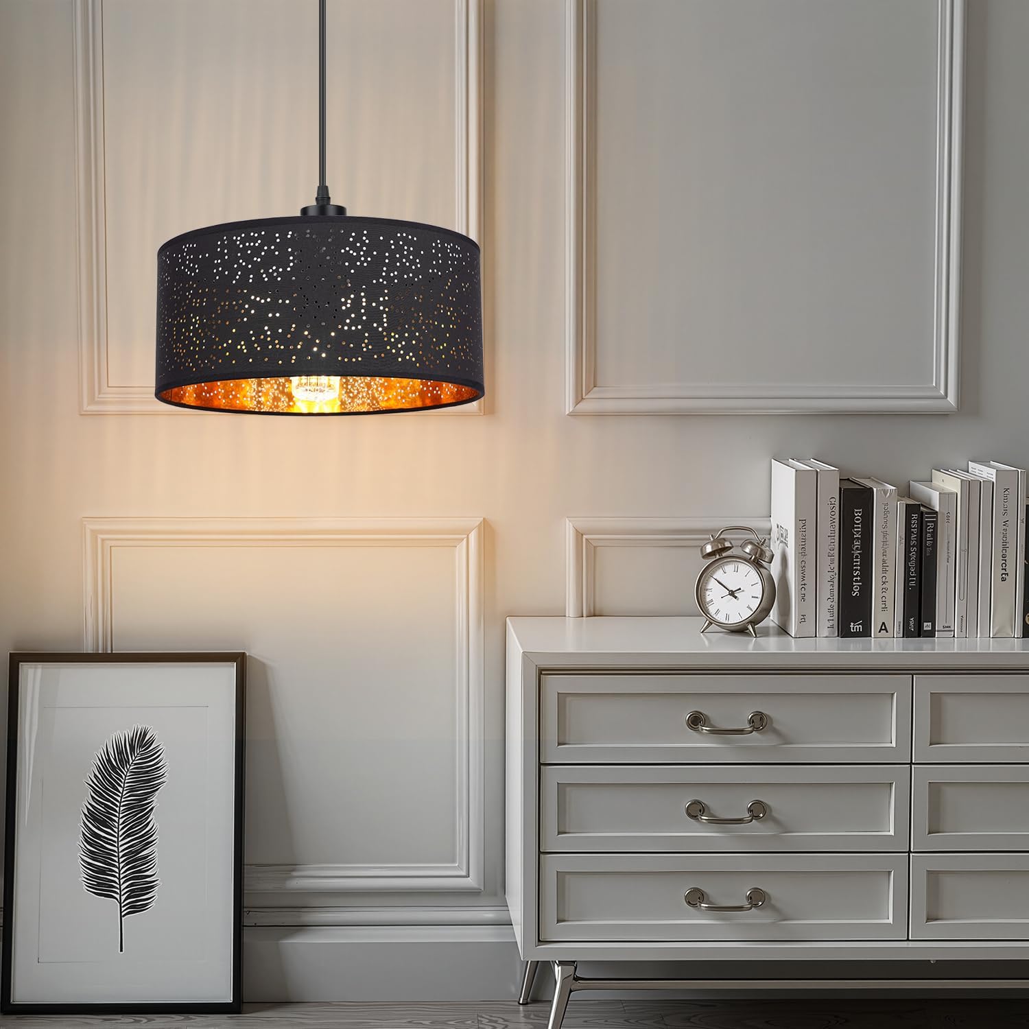 Detalle 1 de Frideko Light Shade 30cm modern ceiling lampshade