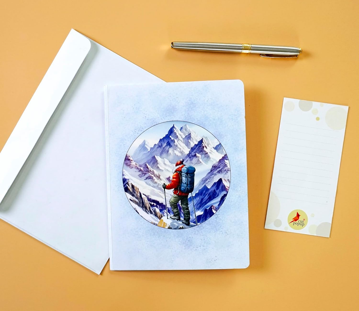 Thumbnail 6 de CUTPOPUP Das Abenteuer wartet – Geburtstagskarte Rock Climbing, 3D Pop-up