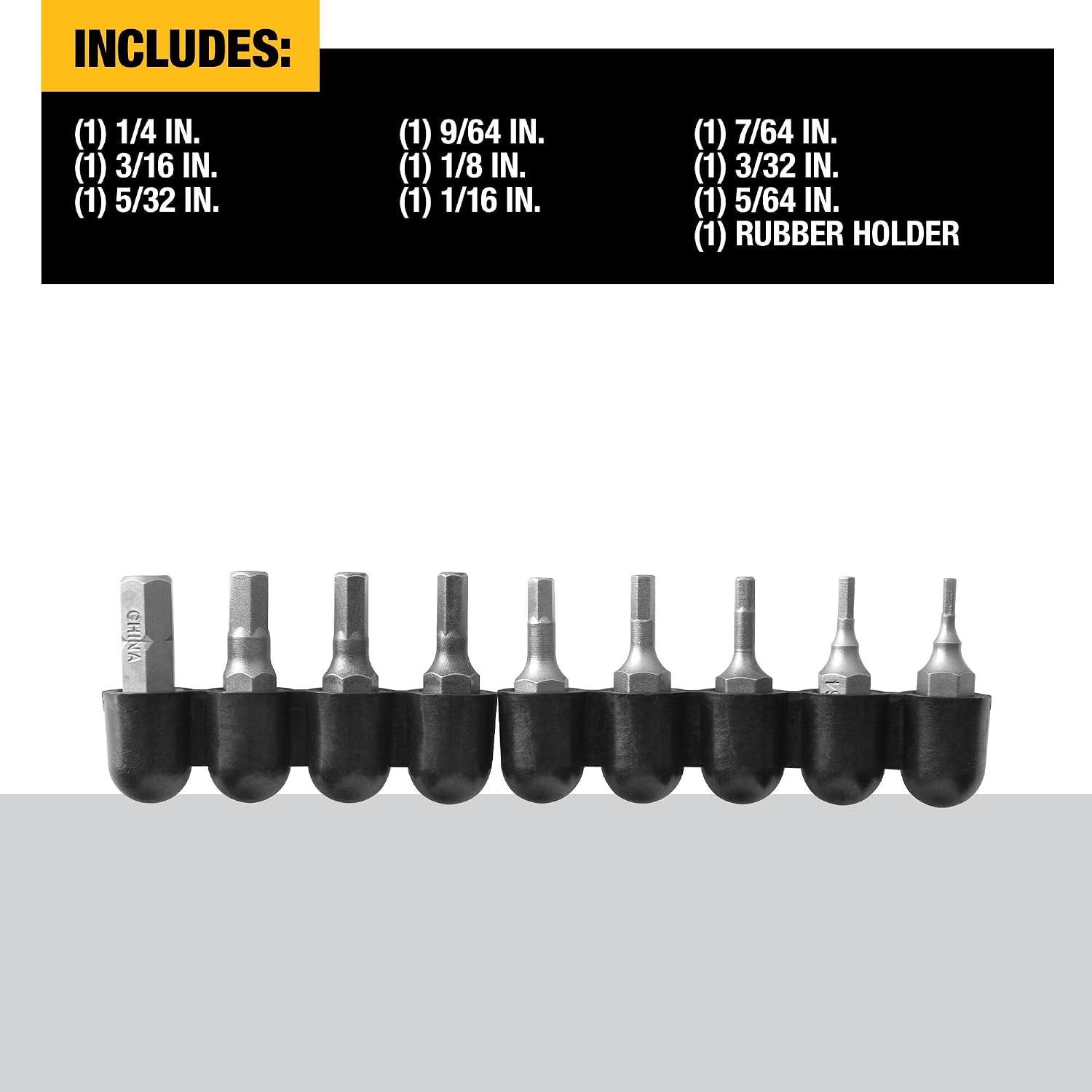 Detalle 2 de Jeu d'embouts Dewalt, 9 pièces ⚙