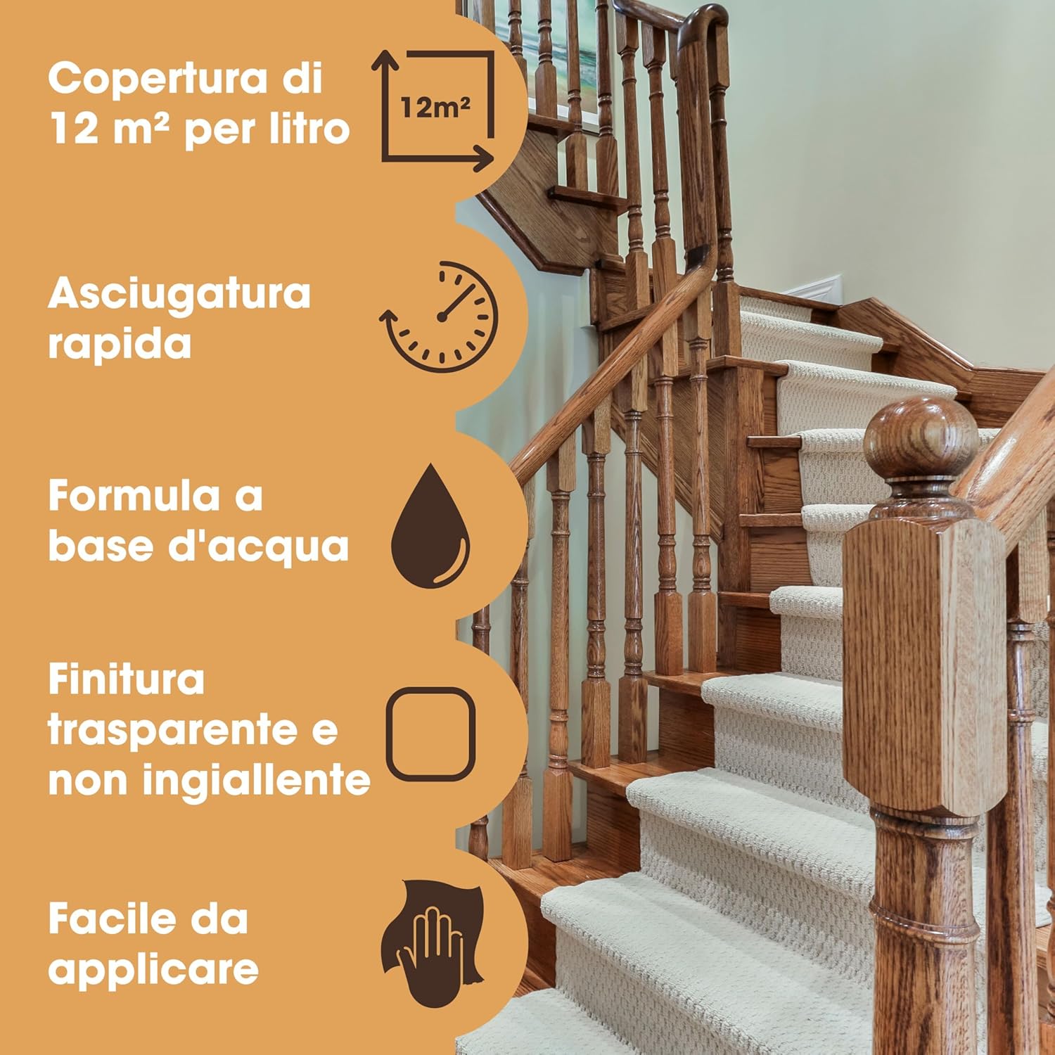 Thumbnail 3 de Vernice per legno extra forte 500 ml lucida