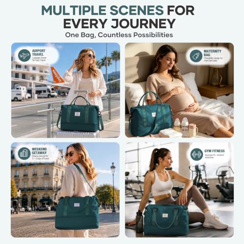 Thumbnail 7 de SEAFEW Sac de Voyage 45x36x20 cm – Bagage cabine EasyJet et sac de week-end polyvalent