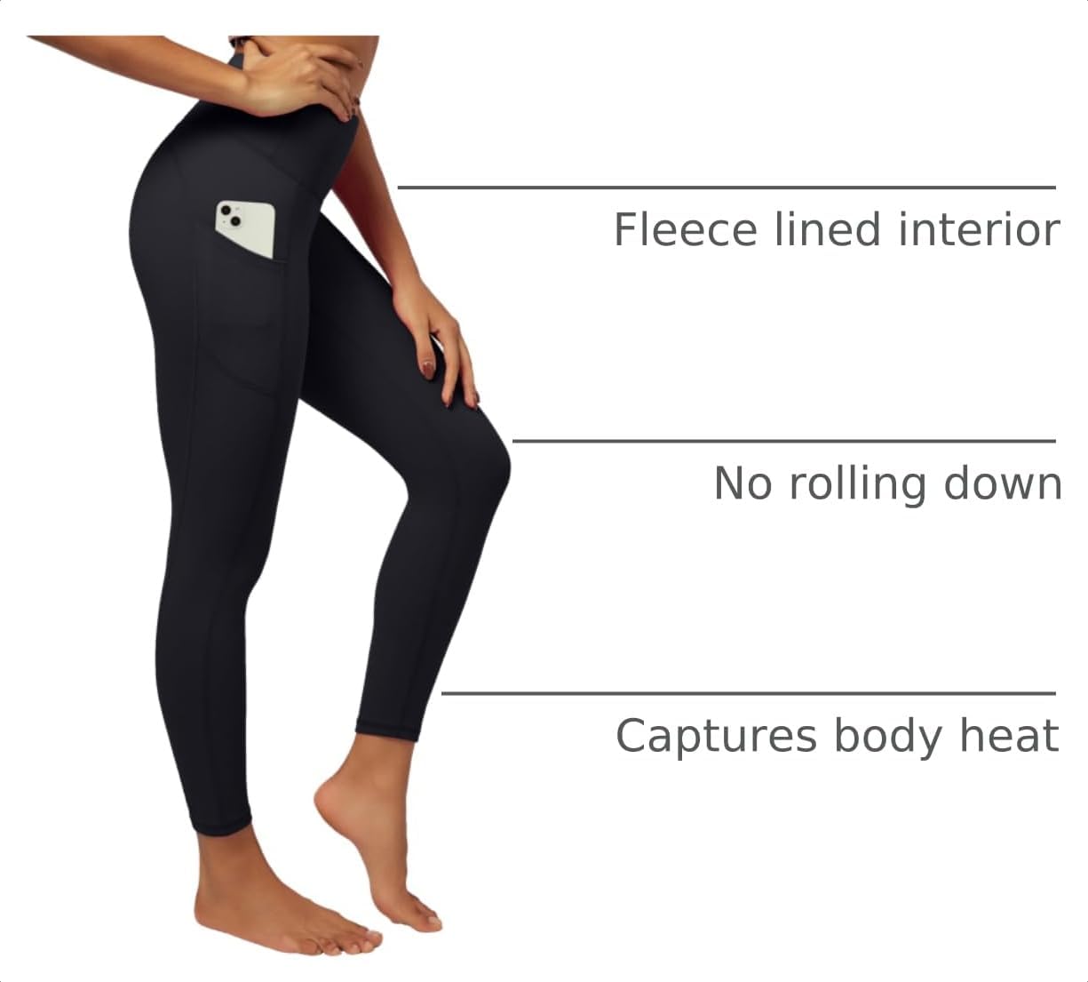 Thumbnail 3 de IUGA Fleece Lined Leggings