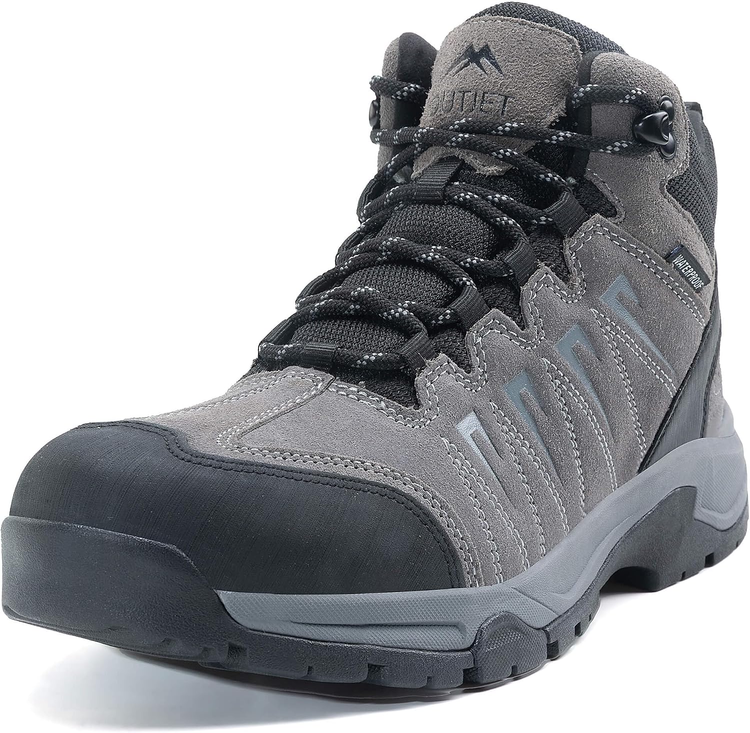 Detalle de OUTJET Men's Waterproof Hiking Boots