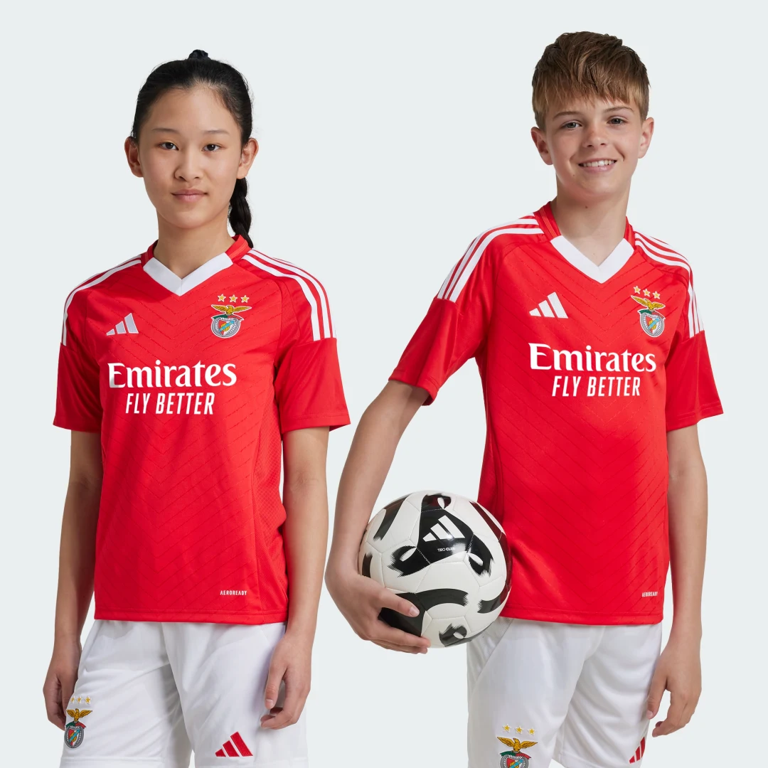 Detalle de Camiseta Benfica 24/25 Primera Equipación para Adolescentes