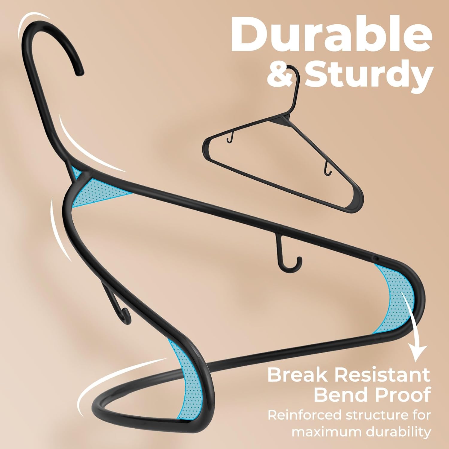 Thumbnail 5 de HOUSE DAY 60-Pack Clothes Hangers