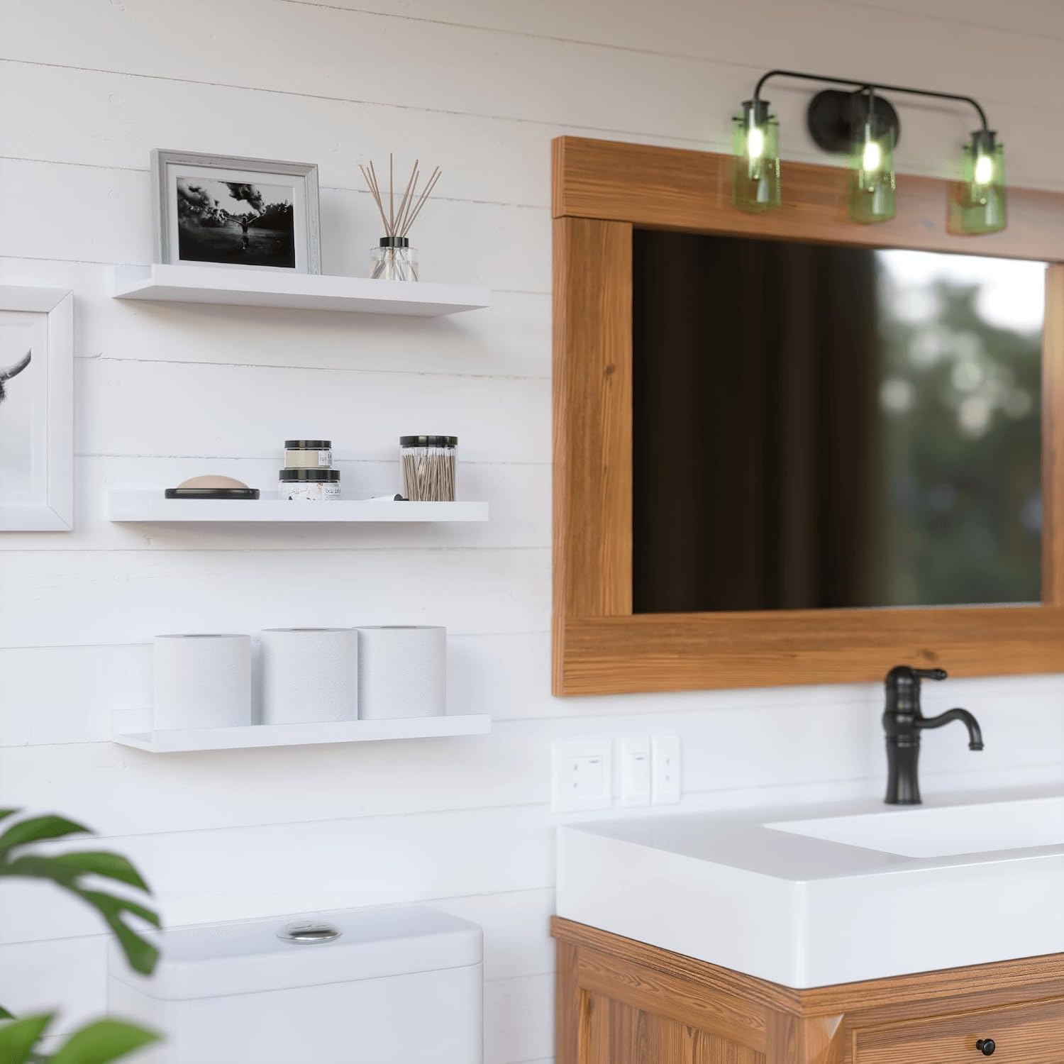 Detalle 2 de Richer House Floating Shelves 16-Inch
